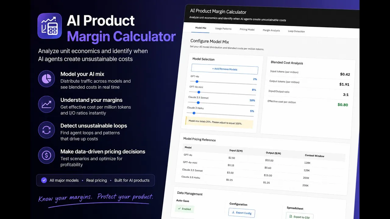 AI Product Margin Calculator gallery image