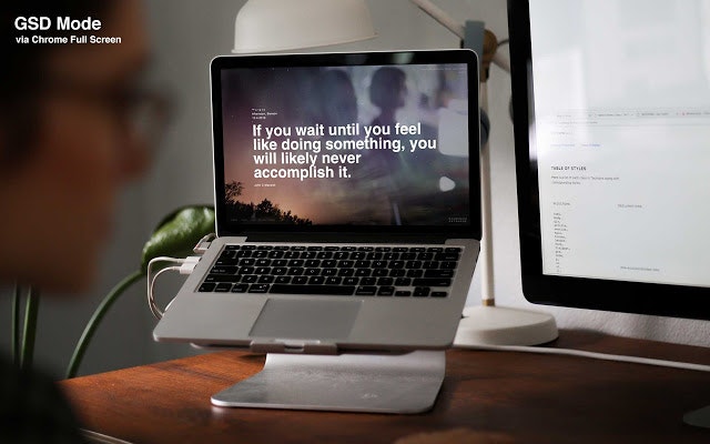 WHA Quotes & Clock New Tab gallery image