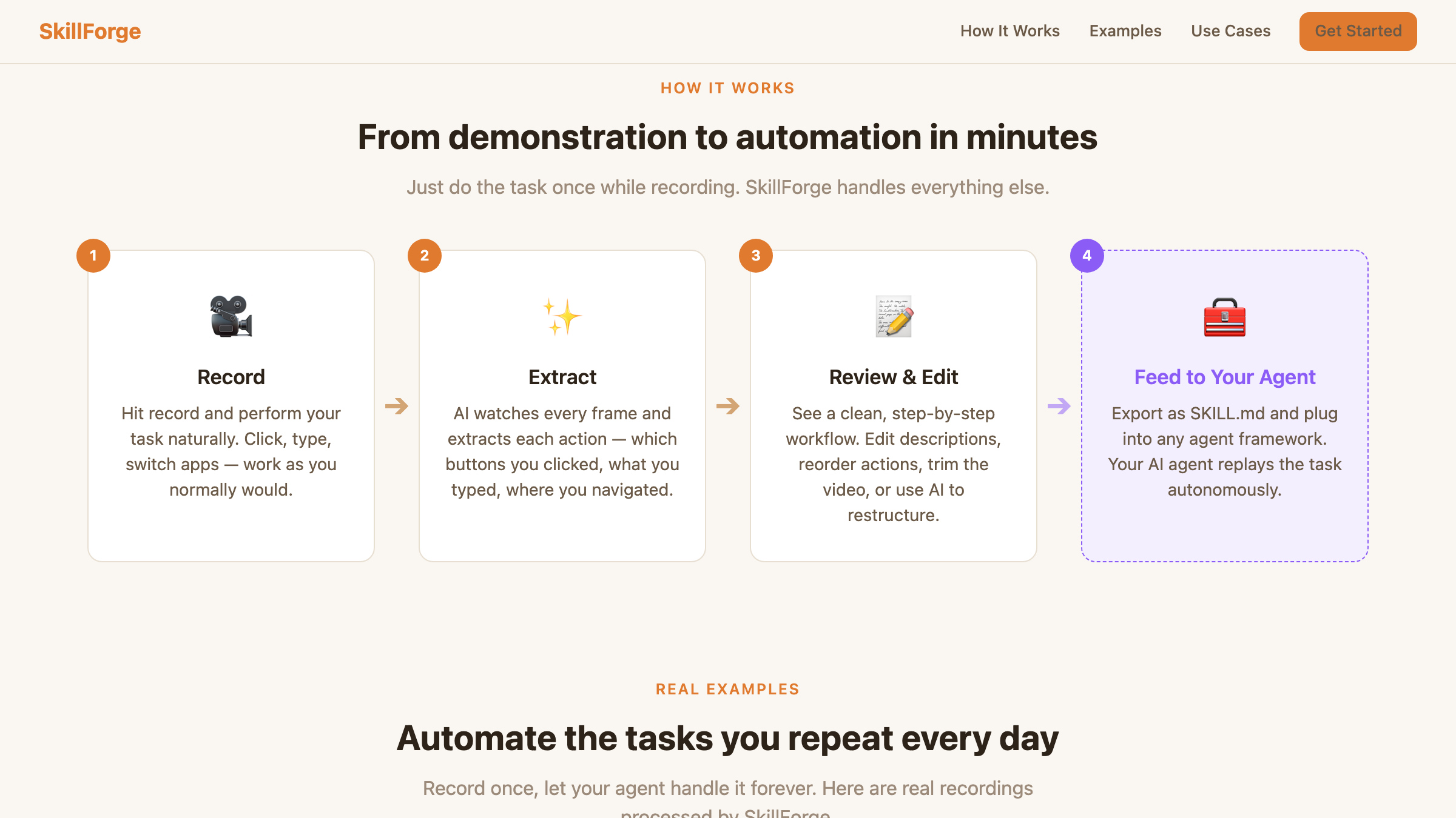 SkillForge - Screenshot 2 showing product features and functionality