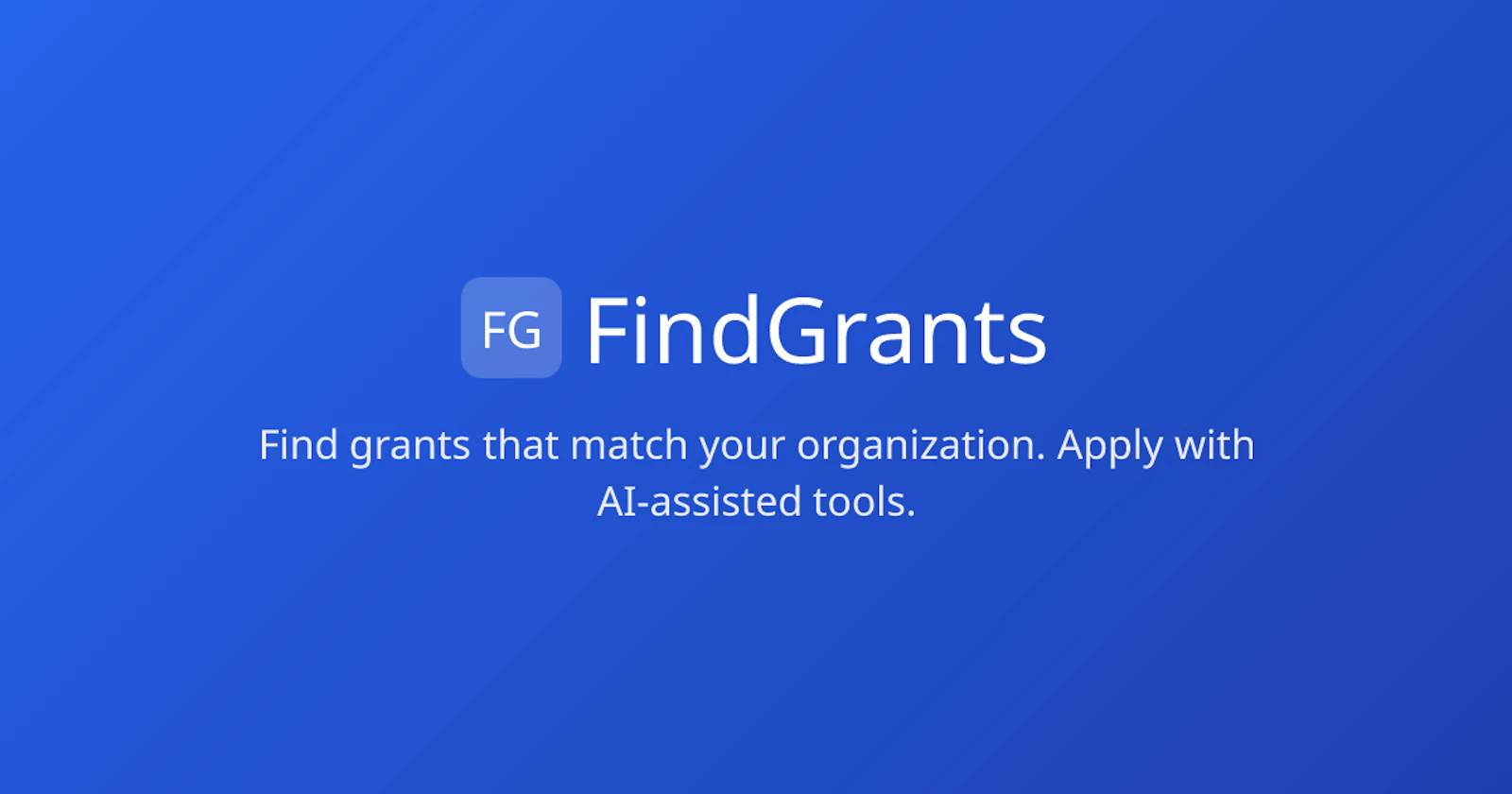 FindGrants screenshot 1