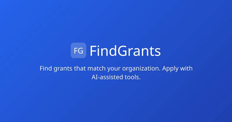 FindGrants screenshot 1