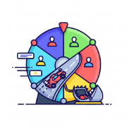 Stand-ups & Planning Games | Daily Pick - Product Hunt launch logo and brand identity