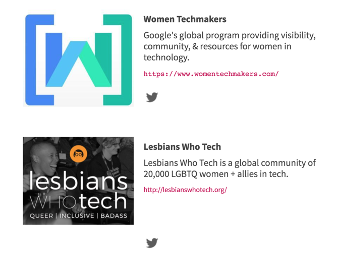Women In Tech List gallery image