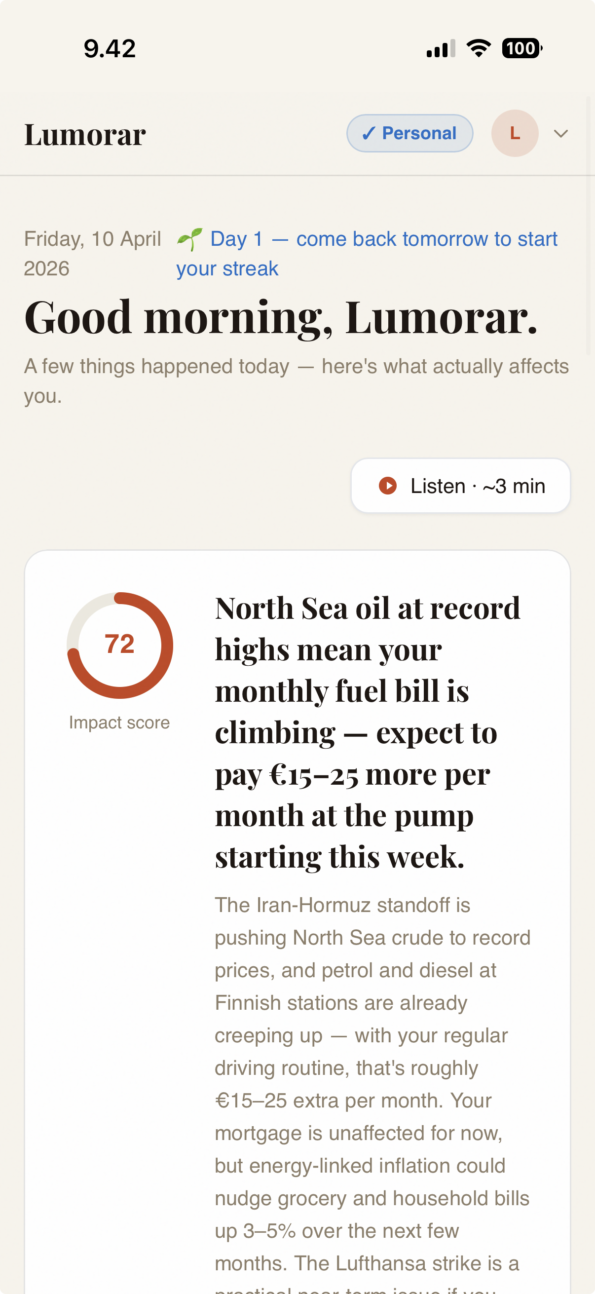 Lumorar gallery image