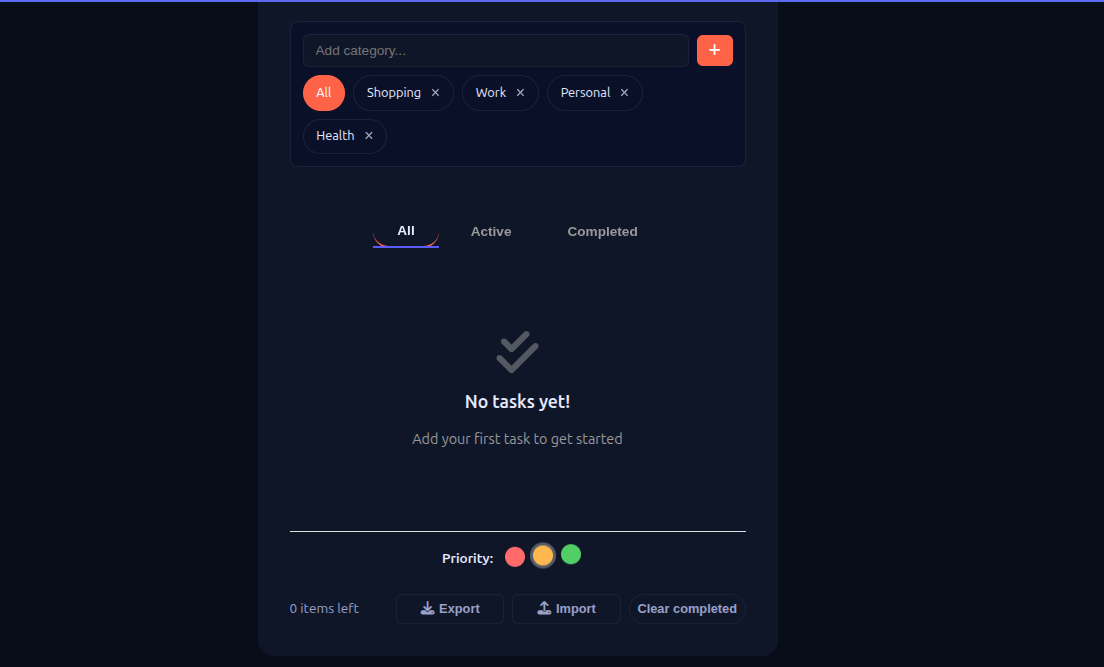 Todo App gallery image