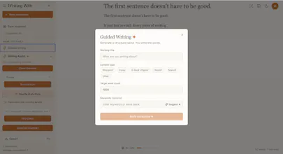 Writing With - Just you and a blank page gallery image