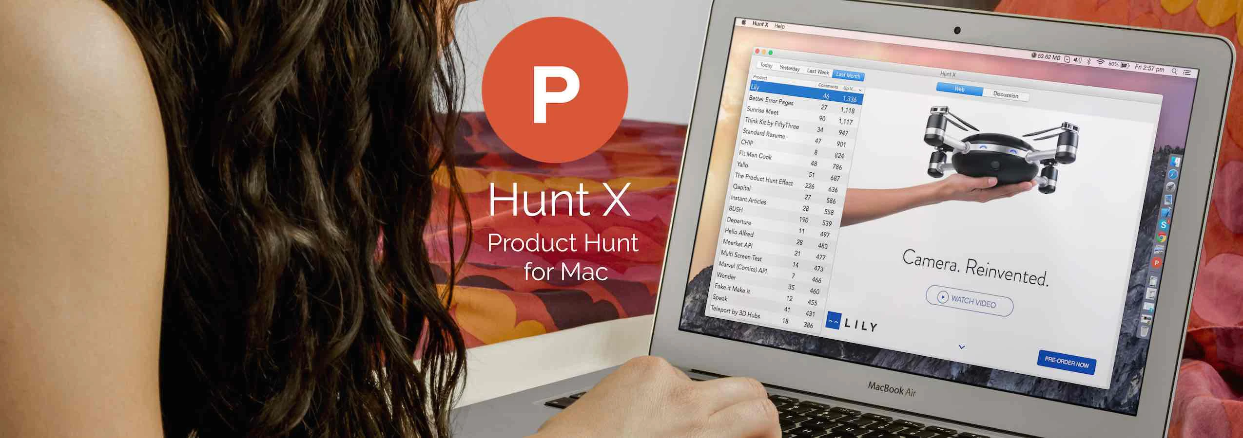 Hunt X - Product Hunt for Mac
