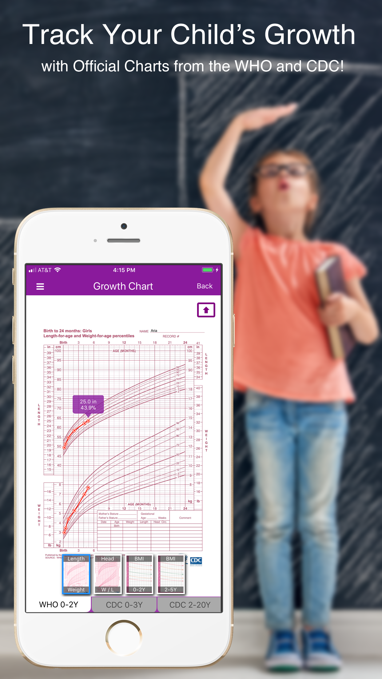 Baby Growth Chart Tracker gallery image