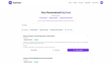GigSniper gallery image