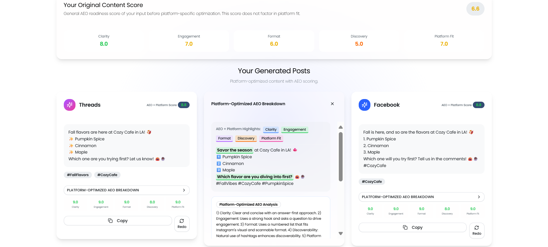 AEO Social Media Copywriter  gallery image