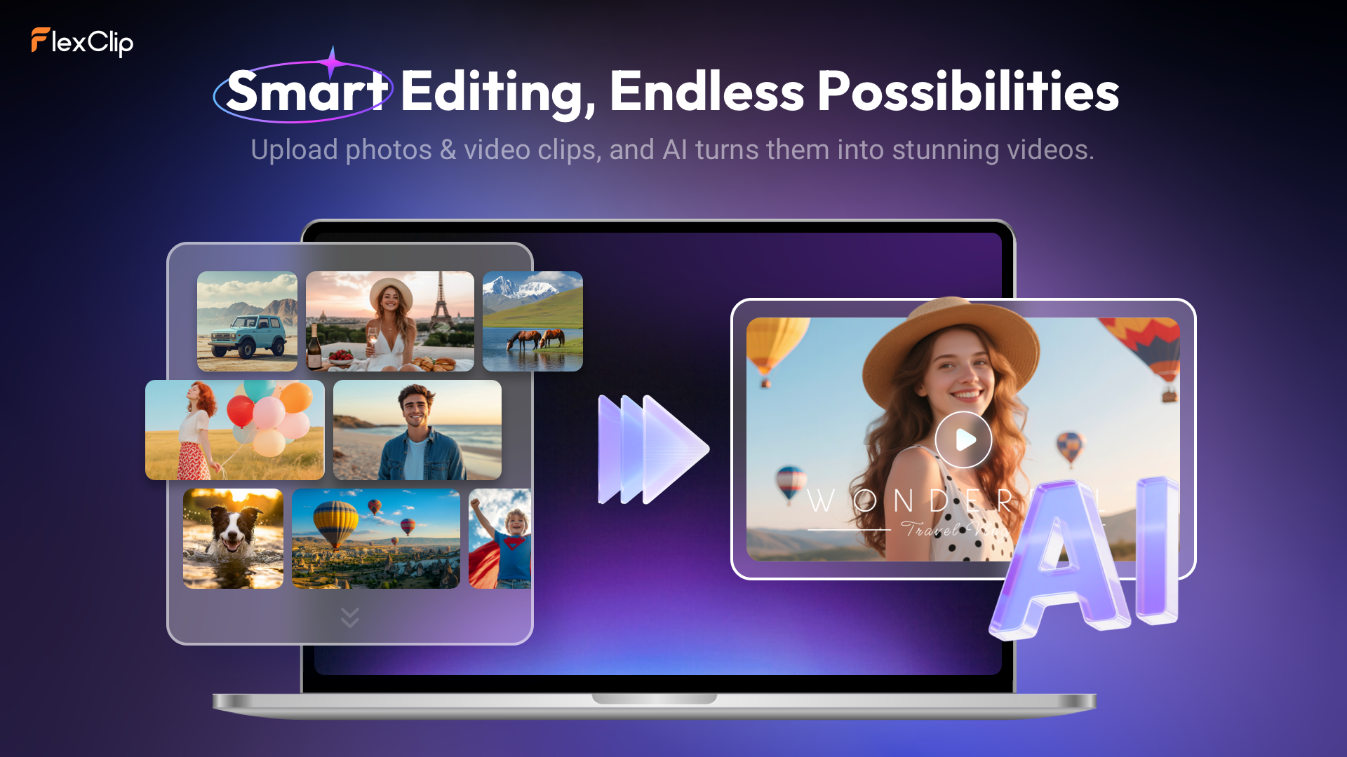 FlexClip Magic Edit gallery image