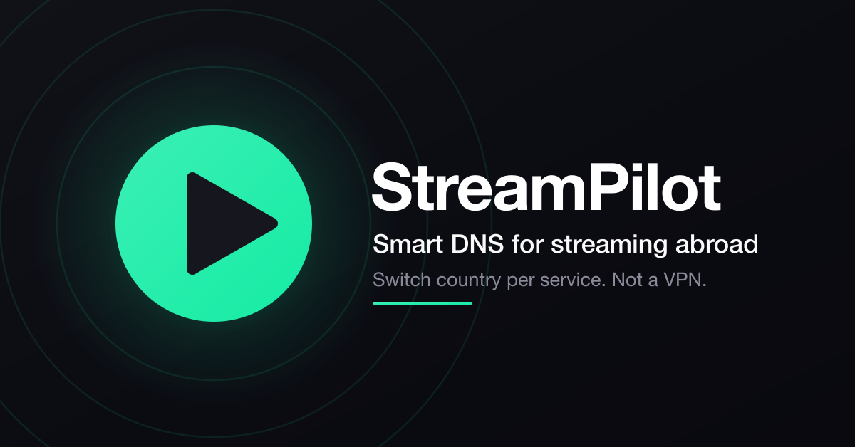 StreamPilot Smart DNS gallery image