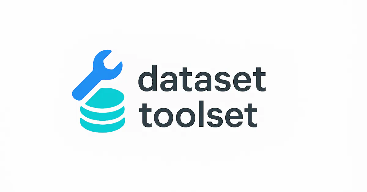 DataSet toolset