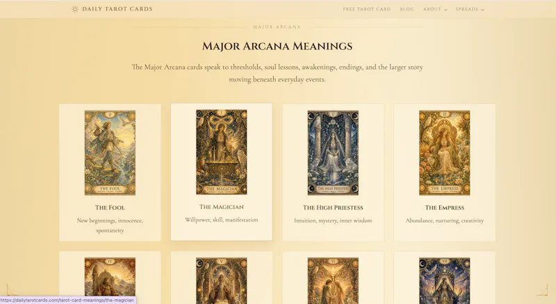 Daily Tarot Cards screenshot 4
