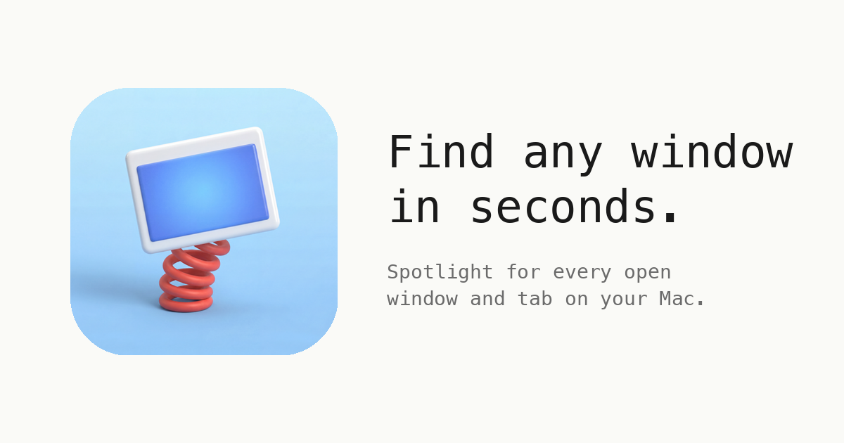WindowHopper — find any window quickly gallery image