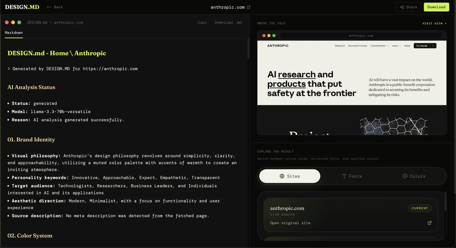 DESIGN.MD by Parallect screenshot 3