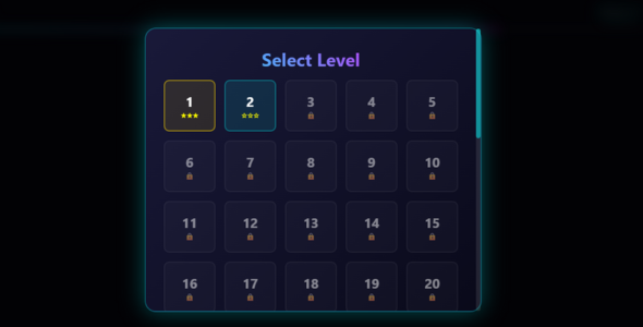 One Stroke 3D – HTML5 Puzzle Game  - Screenshot 3 showing product features and functionality