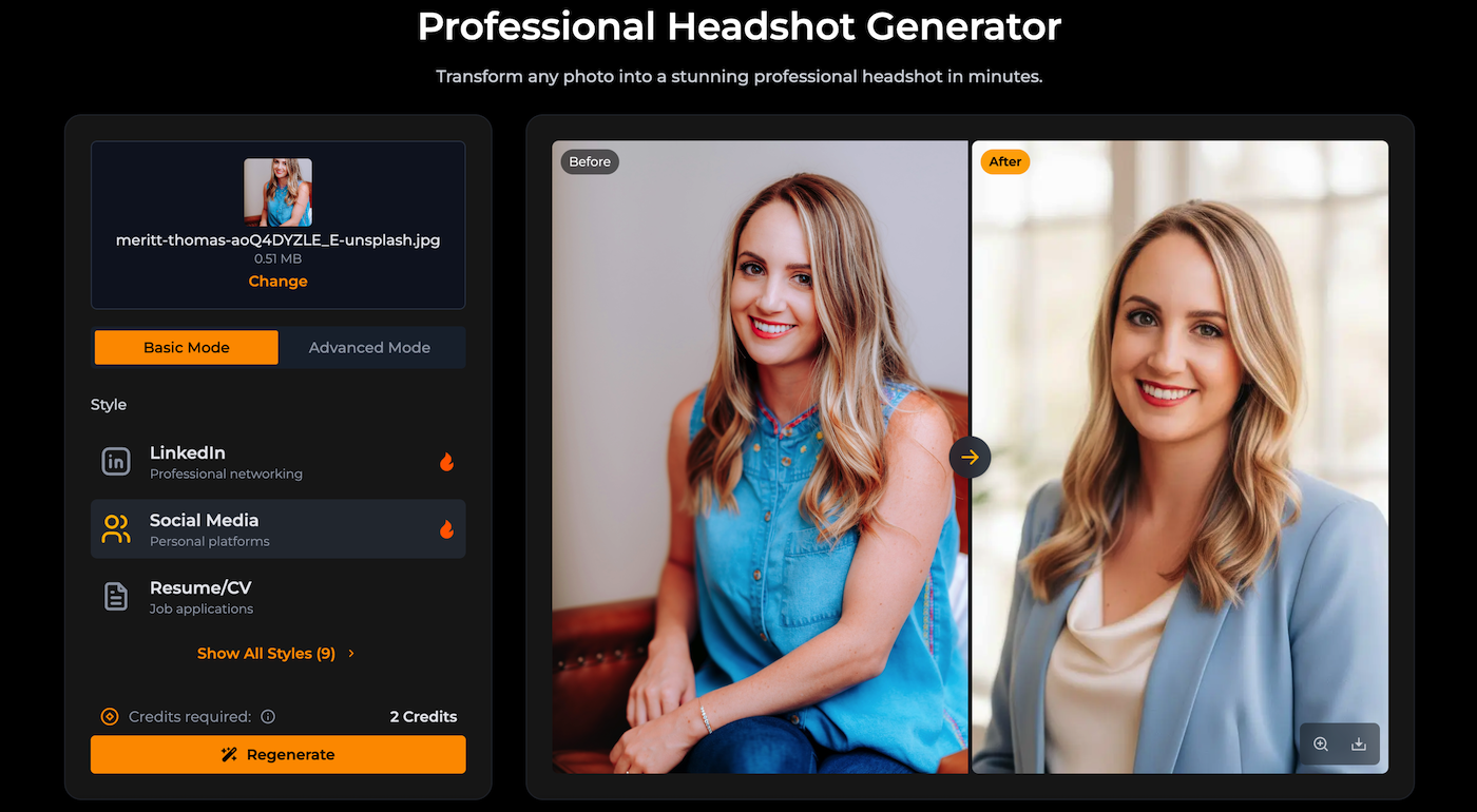 Fastheadshot - Hoogwaardige professionele headshots online binnen enkele minuten media 6