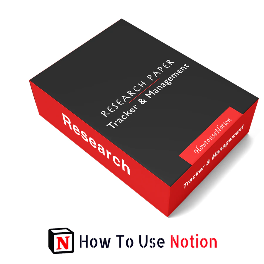 Research Paper Tracker & Mgmt - Notion
