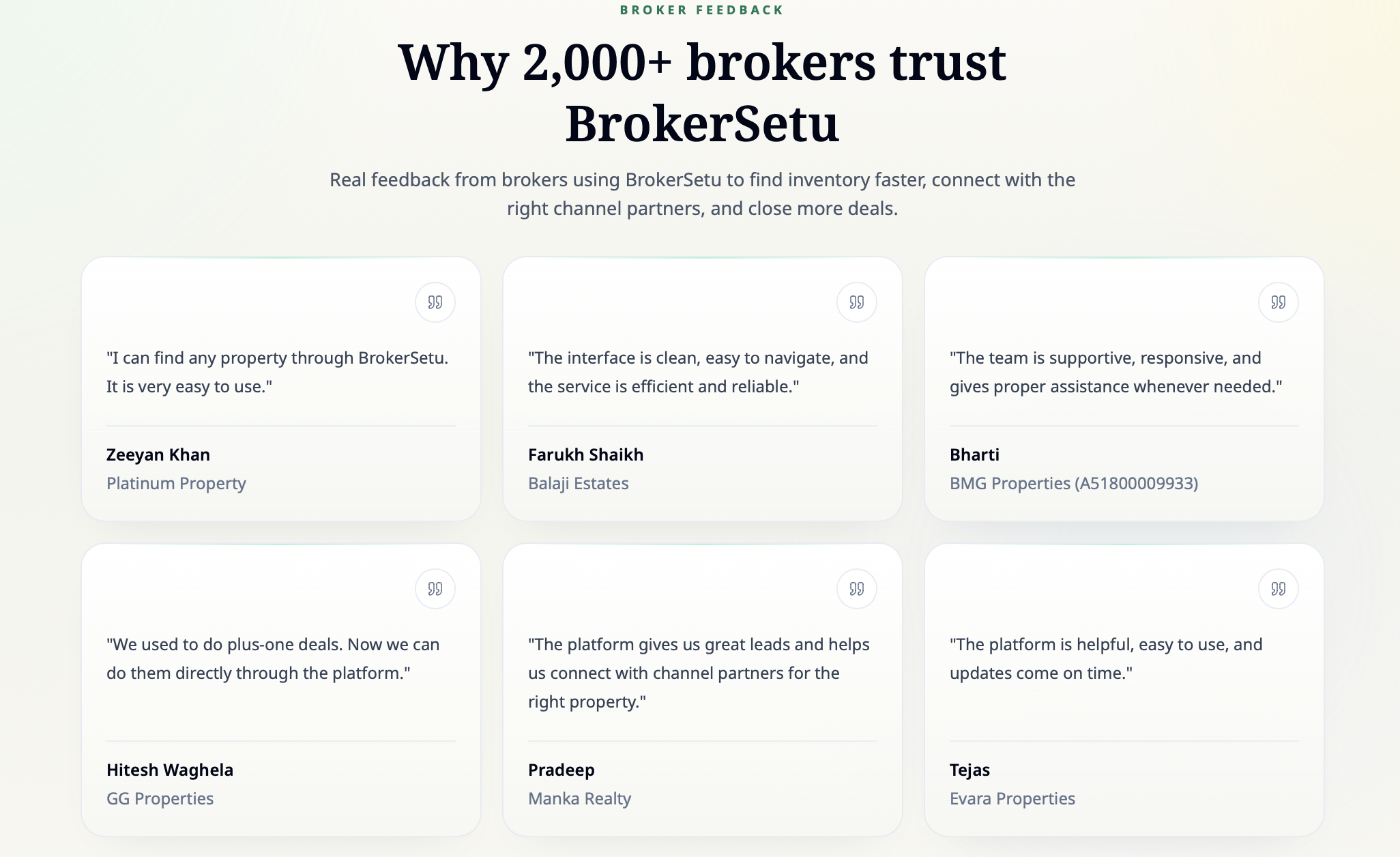 BrokerSetu gallery image