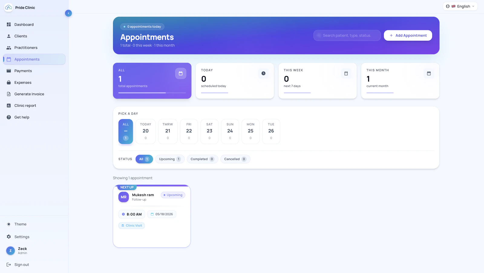 MyClinicCRM screenshot 3