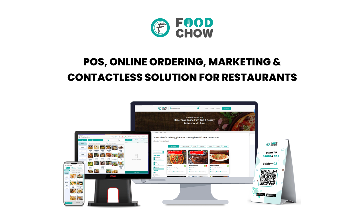 FoodChow - POS, 식당을위한 온라인 주문 및 마케팅 솔루션 미디어 2