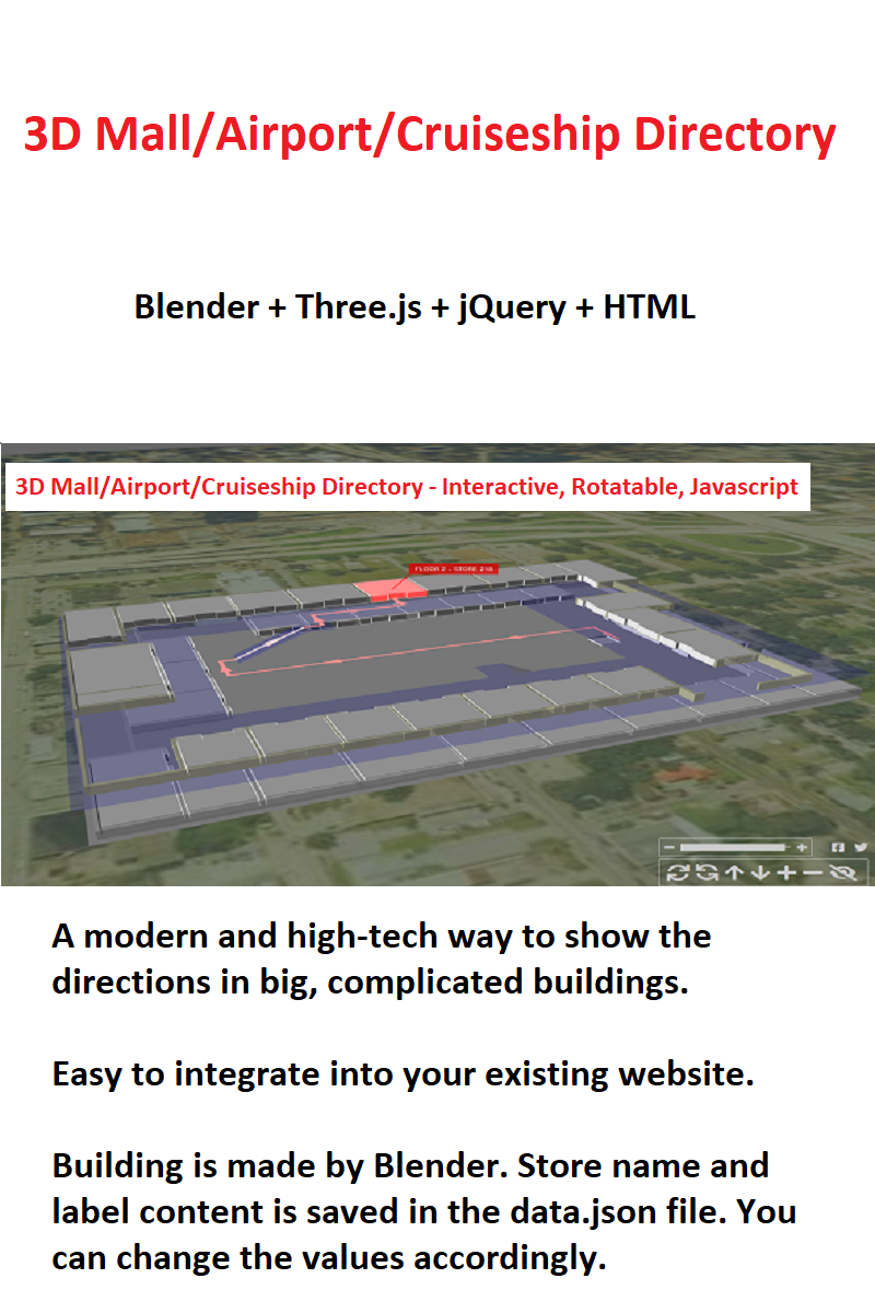 3D Mall/Airport/Cruiseship Directory  gallery image
