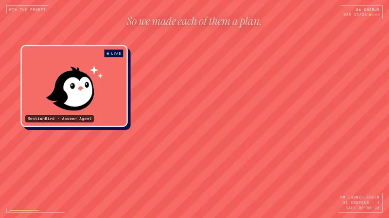 MentionBird screenshot 1 (video preview)
