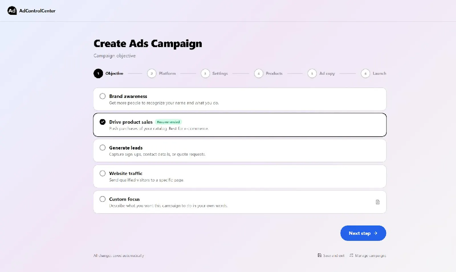 AdControlCenter screenshot 5