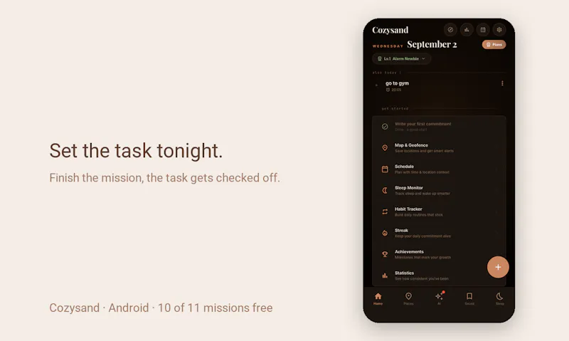 Cozysand screenshot 3