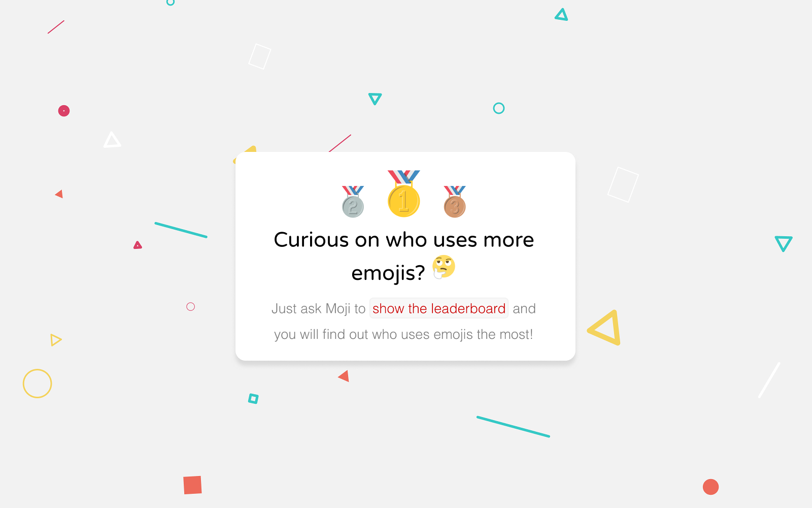 Moji - Make emojis count gallery image