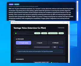 Vantage Voice (Interview Co-pilot) gallery image