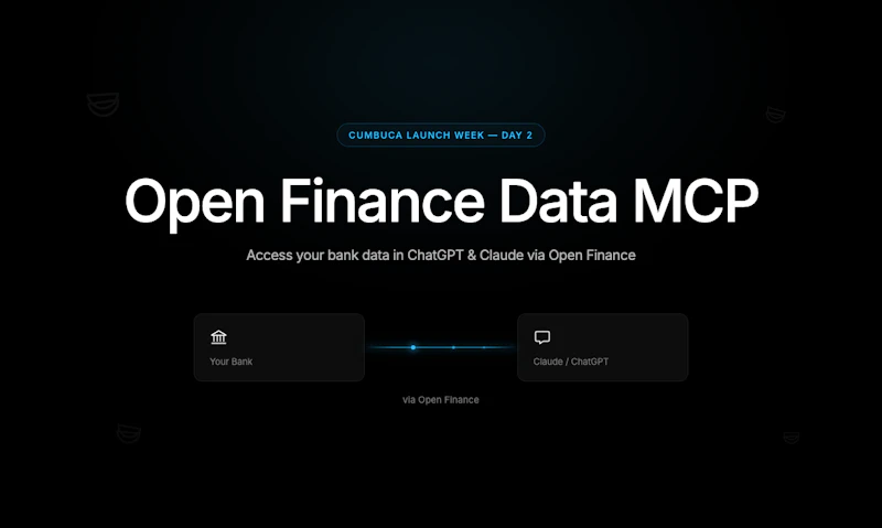 Open Finance MCP screenshot 1