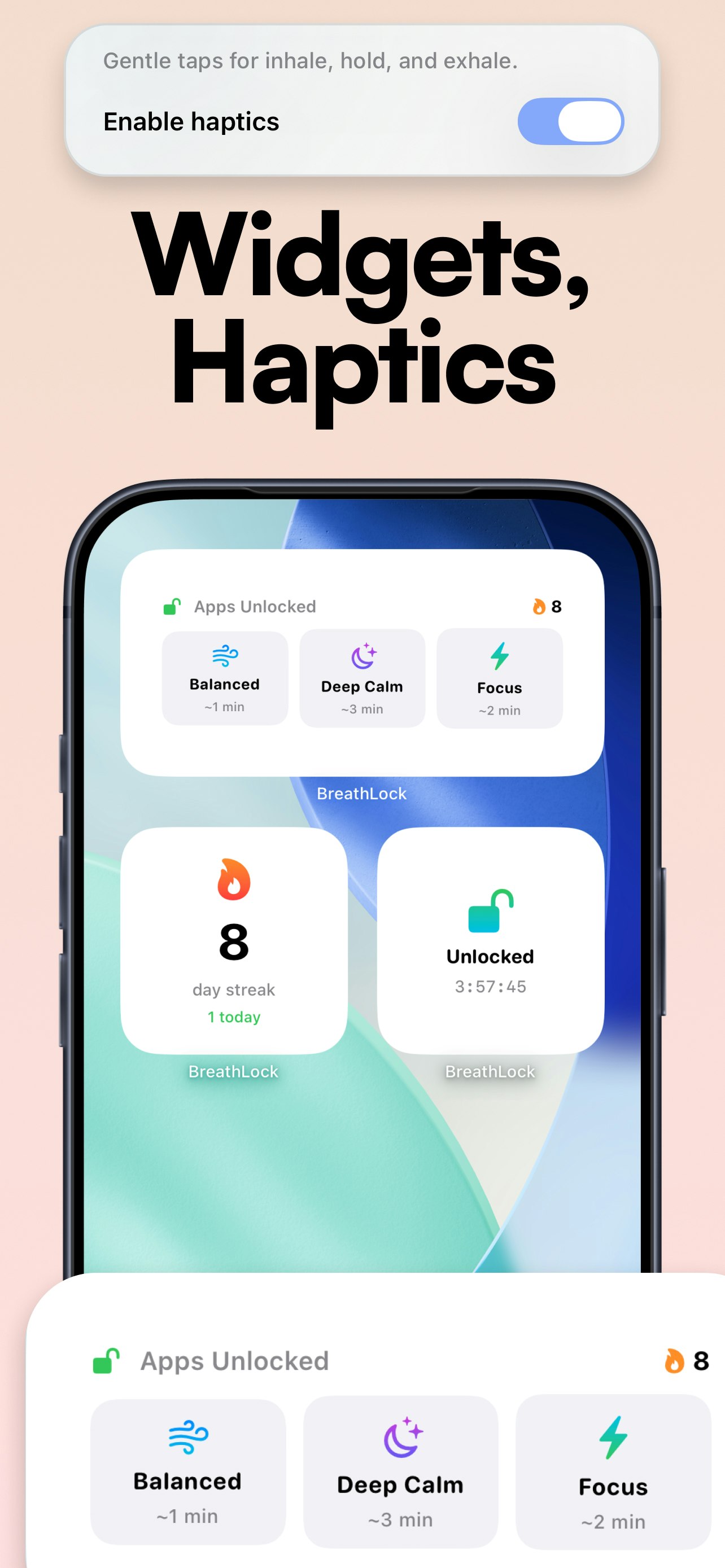 BreathLock — Lock Apps Until You Breathe gallery image