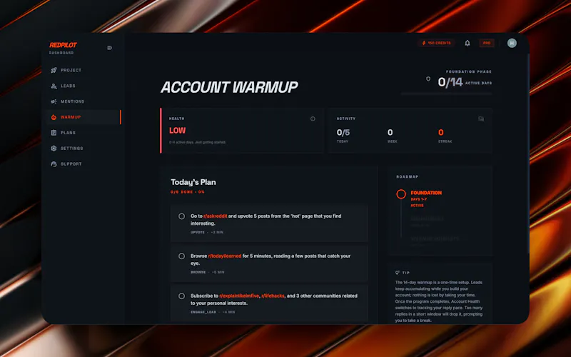 RedPilot screenshot 4