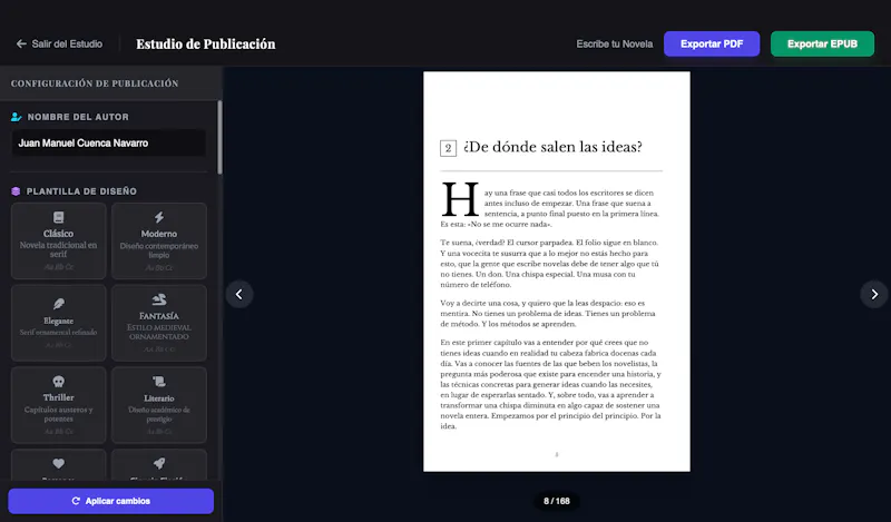 Scriptum Writer Studio screenshot 7