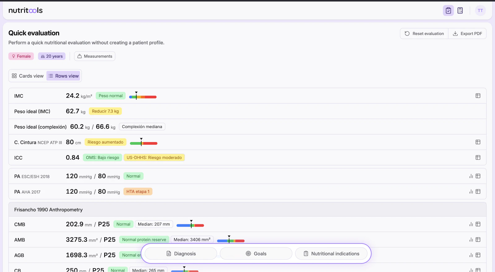 Nutritools screenshot 5