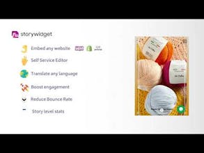 Create & Embed Stories in any website gallery image