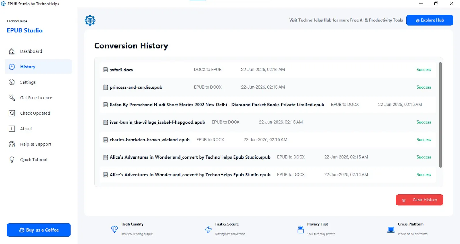 EPUB Studio By Techno Helps screenshot 4