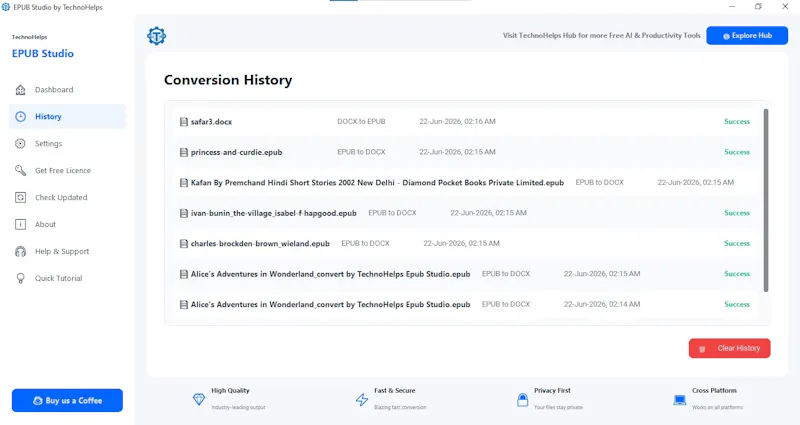EPUB Studio By Techno Helps screenshot 4