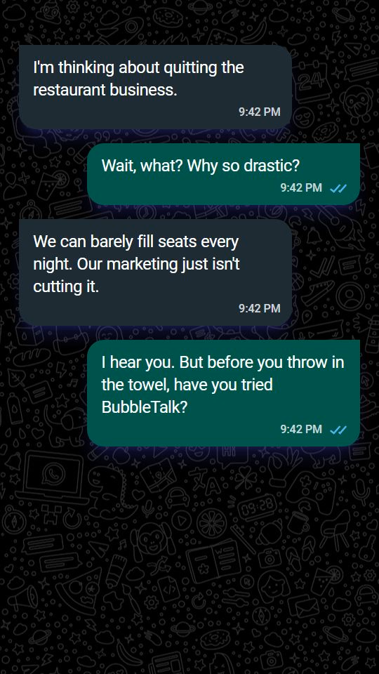 Bubbletalk media 2