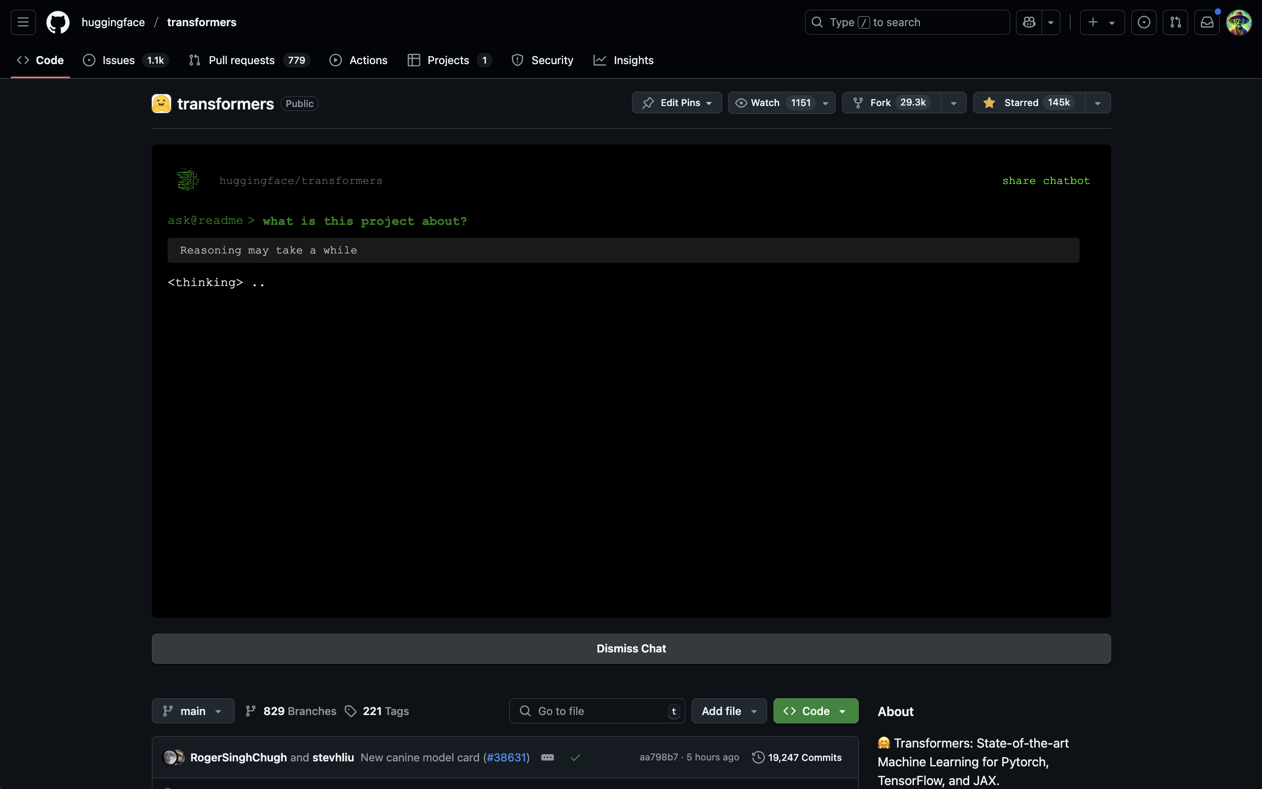 GitHub Chat gallery image