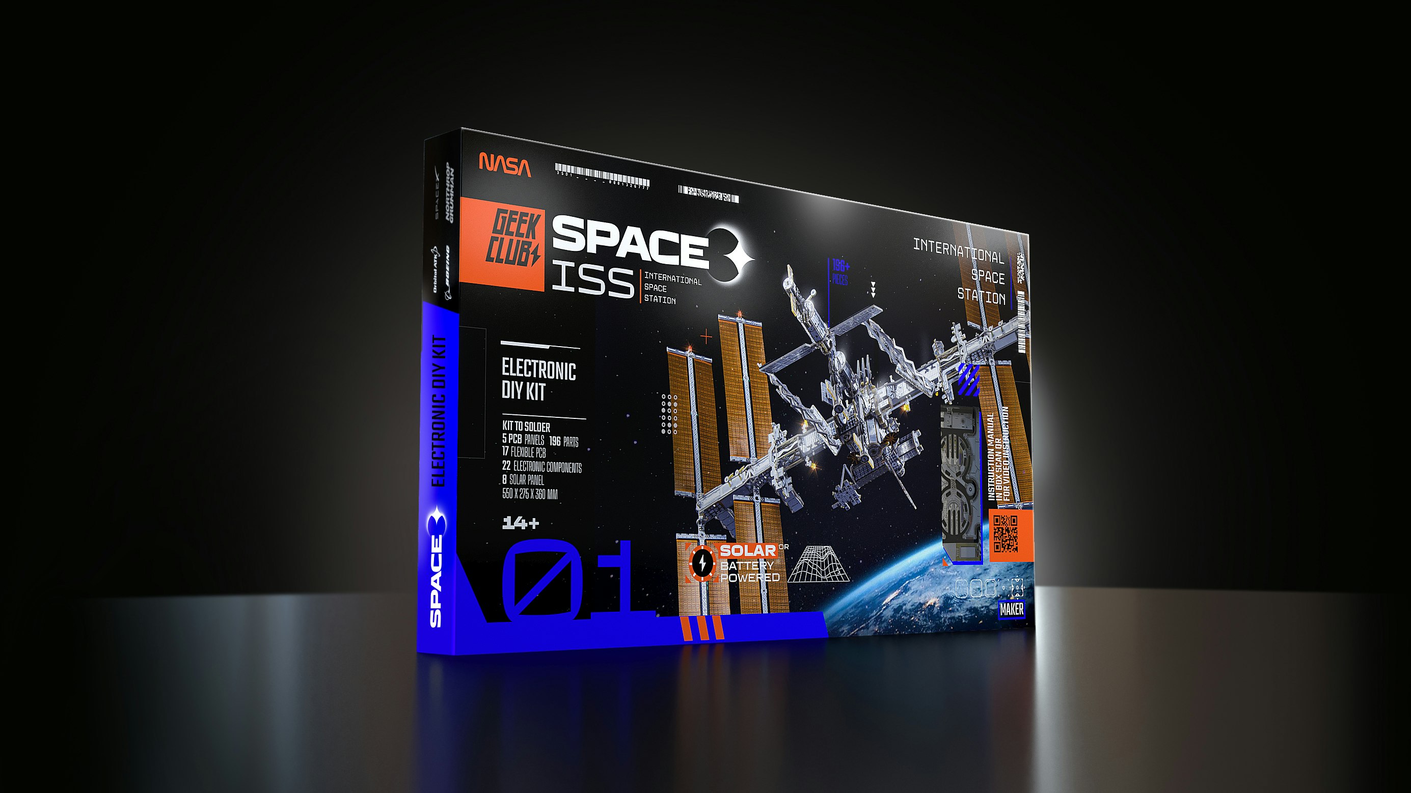 Space O - DIY Electronic Kits Inspired by NASA by GeeekClub — Kickstarter