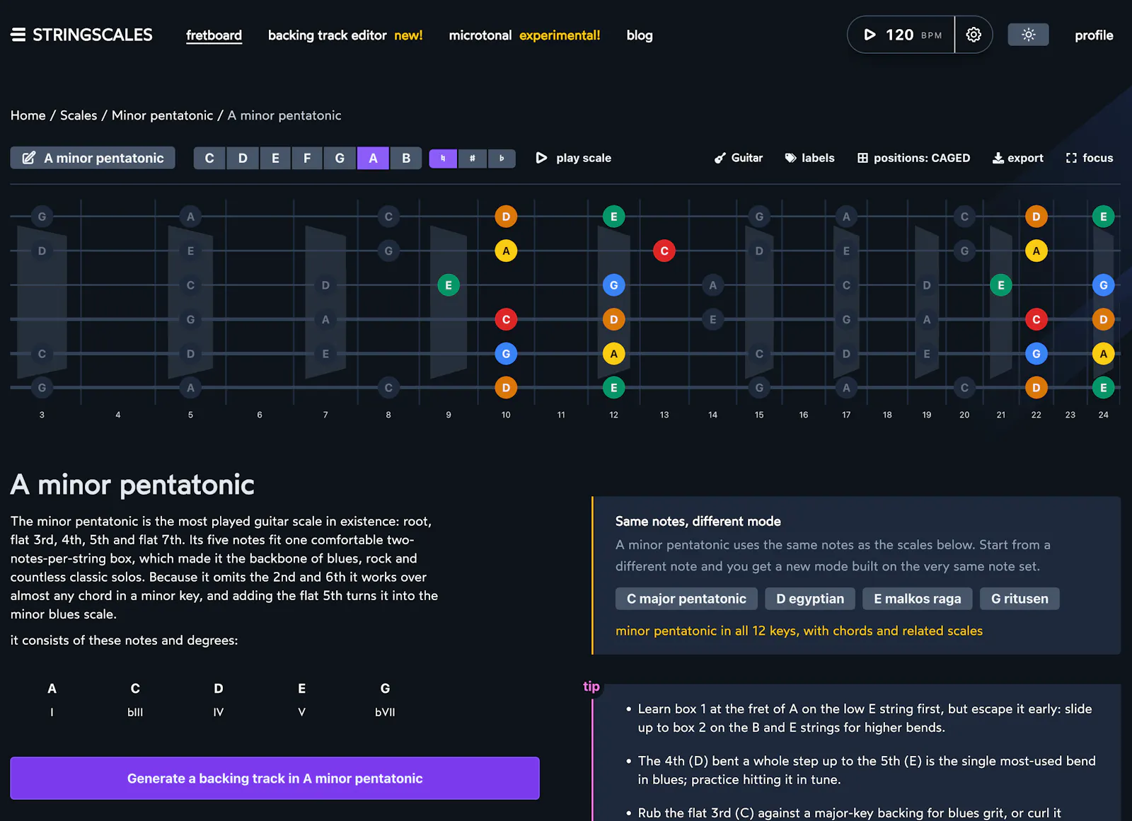 StringScales  screenshot 3