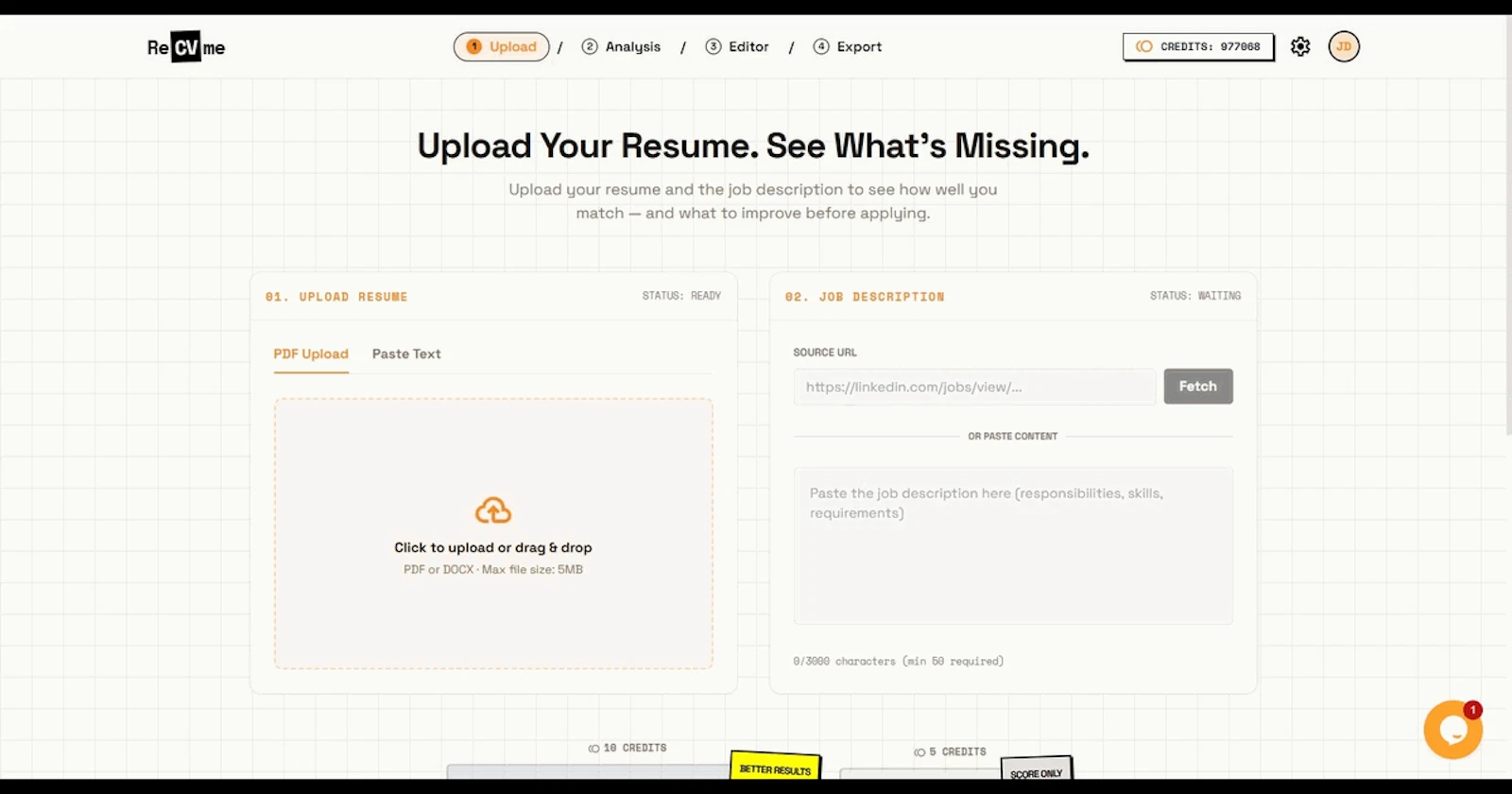 ReCVme  screenshot 1