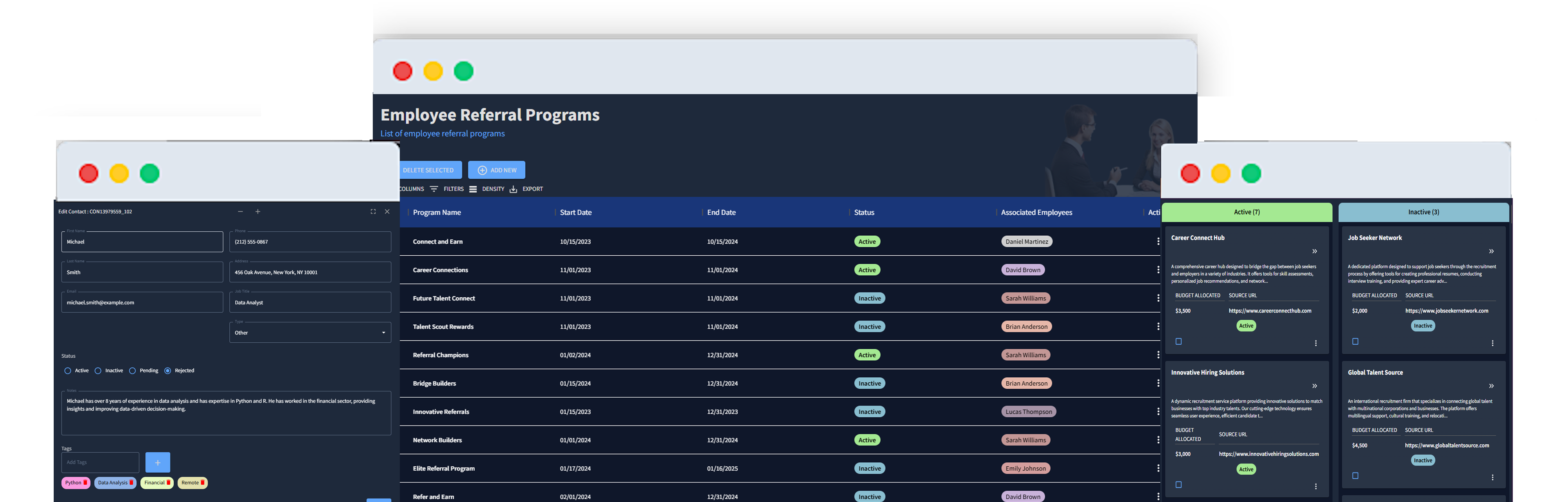 Recioly® - Main product screenshot demonstrating key features and user interface