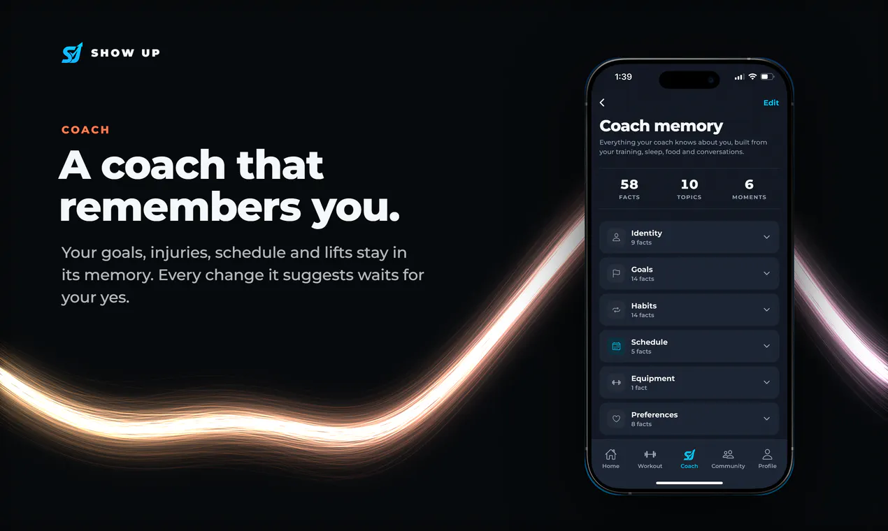 Show Up: Workout Tracker gallery image