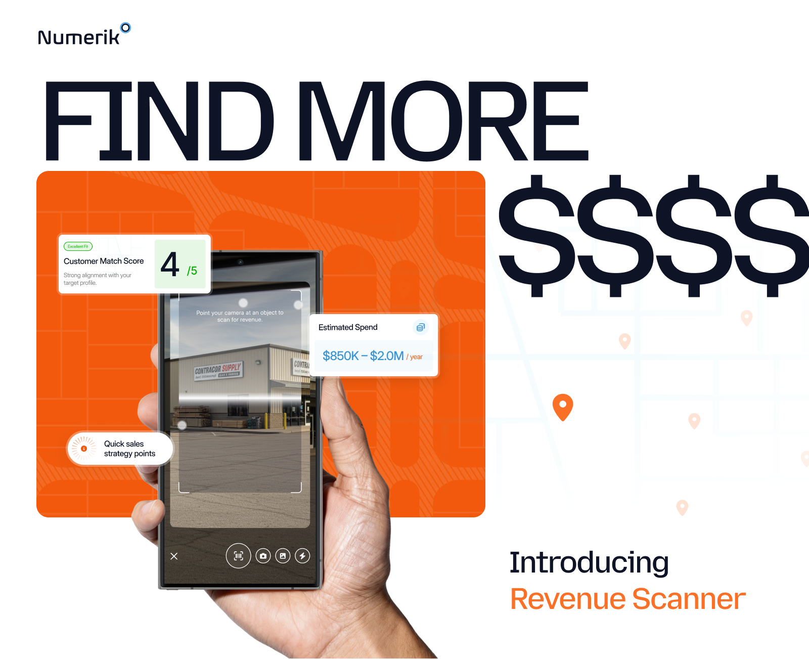 Numerik: Revenue Scanner - Screenshot 3 showing product features and functionality