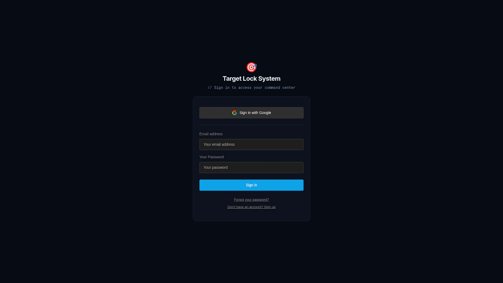 Target Lock screenshot 1