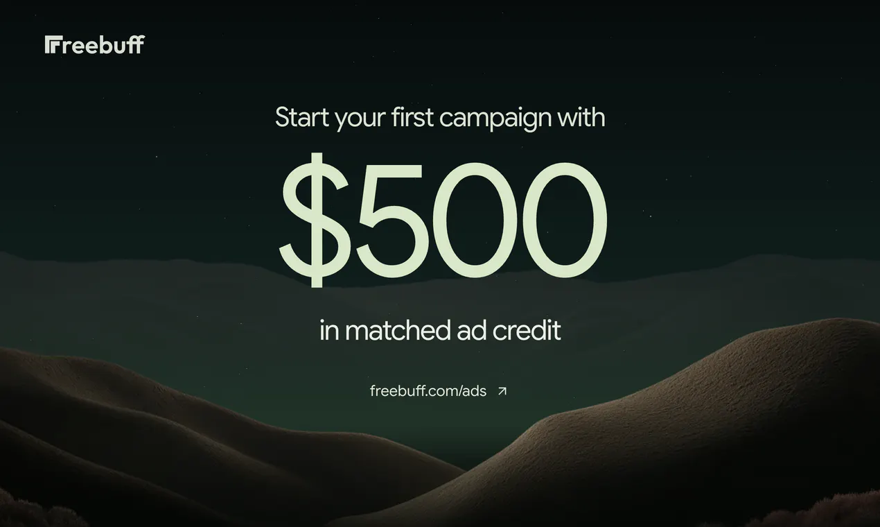 Freebuff Ads gallery image